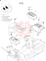 PANEL ASSY. INSTRUMENT(BASIC UNIT) PM17M00022F1