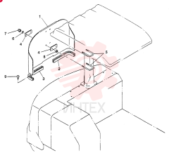 COWLING,REAR S04384-04100