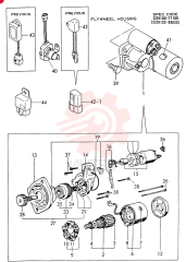 STARTER MOTOR VV17100877010