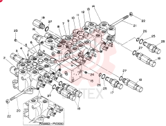 VALVE ASSY,CONTROL, Serial Range: PV00003-PV01050