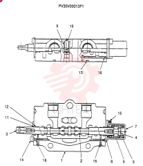 VALVE PV30V00013F1