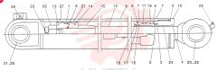 BUCKET CYLINDER S19000-60700