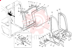 CABIN DOOR S04386-01300