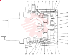 HYDRAULIC MOTOR S19129-03100