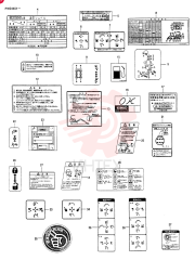 NAME PLATE INSTAL (FOR STD) PW22T00005F1 (2)