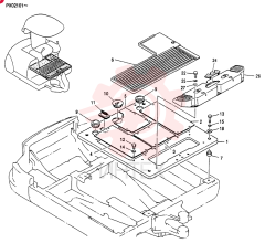 PLATE ASSY, FLOOR PV03M01034F1