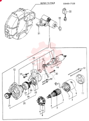 STARTER MOTOR VV12940077011