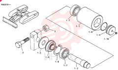 TRACK ROLLER PV64D00002F1