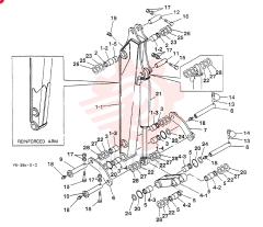ARM ASSY S04561-09100