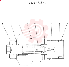 VALVE PRESSURE RELIE 2436R716F1