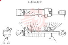 CYLINDER ASSY 2438U696F1