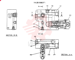 VALVE ASSY, HOLDING YN28V00002F1