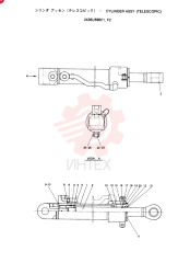 CYLINDER ASSY, CONSISTS OF THE FOLLOWING PARTS 2438U696F1