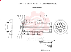 SWING JOINT 24100J6668F1