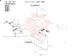 LIGHT ASSY 24100N6799F1