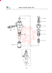 NOZZLE HOLDER ASSEMBLY VI8941300742
