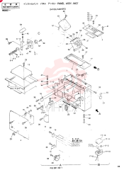 PANEL ASSY, INST 24100J14615F2 (3)