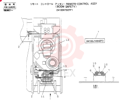 REMOTE-CONTROL ASSY 24100N7907F1
