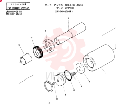 Схема (SK100) - MARK III EXCAVATOR ASN YW04601 (1/91-12/95) 24100N6794F1