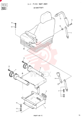 Схема (SK100) - MARK III EXCAVATOR ASN YW04601 (1/91-12/95) 24100N7703F1