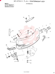 COUNTERWEIGHT ASSY 24100N8540F2