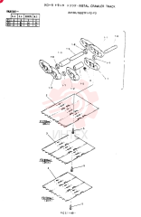 INSTAL, CRAWLER TRACK 24100J16937F1