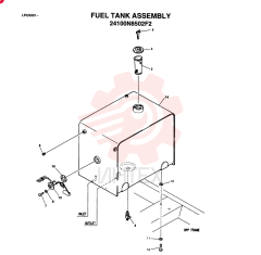 FUEL TANK ASSY 24100N8502F2
