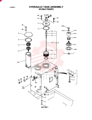 HYDRAULIC TANK ASSY 24100J17020F2