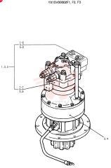 HYDRAULIC MOTOR YX15V00002F1