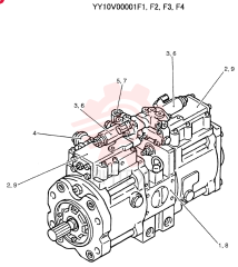 HYDRAULIC PUMP YY10V00001F1