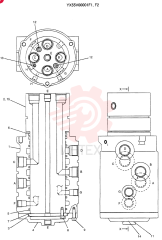 HYDRAULIC SWIVEL YX55V00001F1