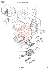 SEAT ASSY. YT25M00010F1