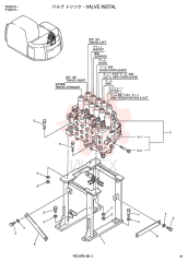 Схема (SK115SRDZ) - SHORT RADIUS EXCAVATOR/DOZER ASN YY00101 AND YY01..... (1/99-12/06) YY30V00006F1 (3)