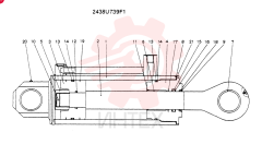 CYLINDER ASSY 2438U739F1