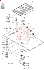 PLATE ASSY, FLOOR 24100J13289F1