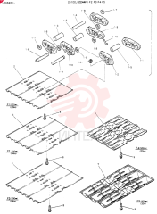 Схема (SK120) - MARK III EXCAVATOR ASN LP05201 (1/91-12/95) 24100J12244F1