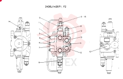 VALVE ASSY,CONTROL CONSISTS OF THE FOLLOWING PARTS 2436U1426F1