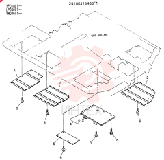 COVER ASSY, UNDER 24100J14488F1