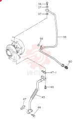 PIPE ASM .; OIL, OIL PUMP VI8941310600 (2)