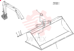BUCKET ASSY, FINISHING LP61B00021F1