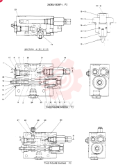 Схема (SK120LC) - MARK III EXCAVATOR ASN YP01801 (NA) (1/91-12/06) 2436U1328F1