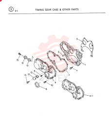 CASE; GEAR, TIMING VI5113110112