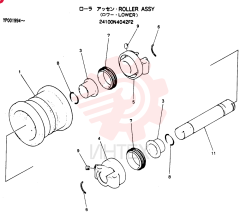 TRACK ROLLER 24100N4042F2