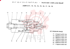 VALVE PRESSURE RELIE 2436R721F1