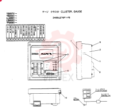 GAUGE 2489U276F1