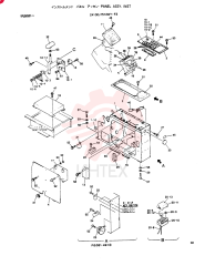 PANEL ASSY, INST, Serial Range: YPU00501-YPU00599 24100J15124F1 (3)
