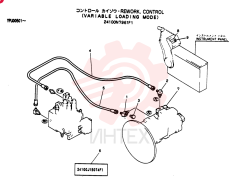 Схема (SK120LC) - MARK III EXCAVATOR BTW YPU0501 - YPU1000 (1/95-12/95) 24100N7961F1