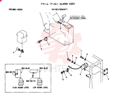 ALARM ASSY 24100J16564F1