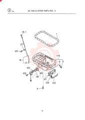 ENGINE OIL PAN VI8944820122