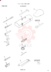 Схема (SK120LC) - MARK III SN YP01990 - YP01993, YP02019, YP02023, YP02026 - YP02034 (1/91-12/06) 24100N5355F9